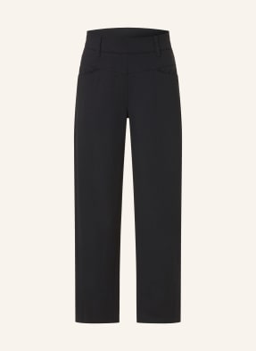 Cambio 7/8-Hose Elin Aus Jersey blau