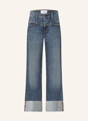 Cambio Wide Leg Jeans Antonia blau