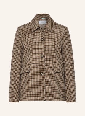 Cinque Kastenjacke Cileonore Aus Flanell braun
