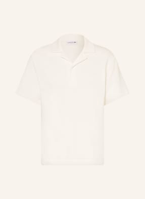 Lacoste Strick-Poloshirt weiss