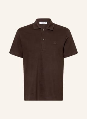Lacoste Strick-Poloshirt braun
