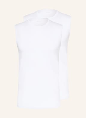 Falke 2er-Pack Unterhemden Daily Comfort weiss