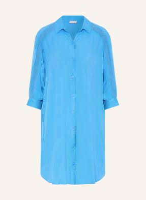 Charmline Plážové Šaty Caftan S Krajkou A 3/4 Rukávy tmavě modrá