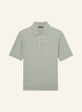 Reiss Pletené Polo Tričko Era zelená