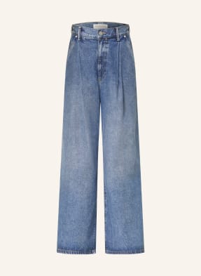 Allsaints Džíny S Širokými Nohavicemi Haze 2846 mid indigo