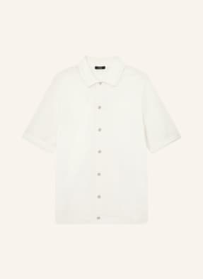 Reiss Pletená Košile Clifton Slim Fit bílá