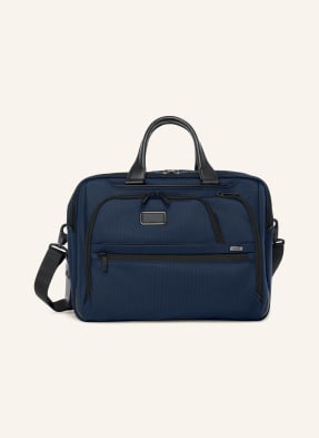Tumi Alpha Aktovka Medium Expandale tmavě modrá / stříbrná