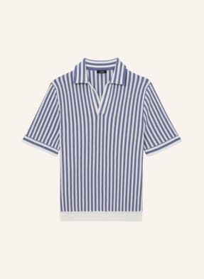 Reiss Strick-Poloshirt Alba blau