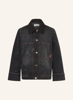 Baum Und Pferdgarten Džínová Bunda Benilda c9892 black washed denim