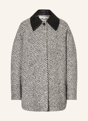 Baum Und Pferdgarten Overjacket Berfe Z Kombinace Materiálů bílá / tmavě šedá / černá