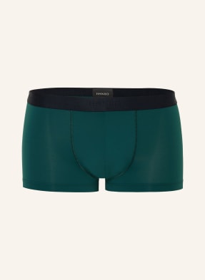 Hanro Boxerky Micro Touch petrolejová / černá