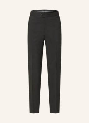 Dressler Smokingové Kalhoty Shaped Fit černá