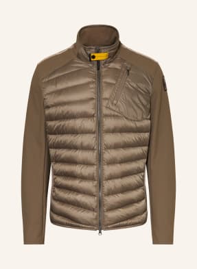 Parajumpers Peřová Bunda Jayden Z Kombinace Materiálů béžová