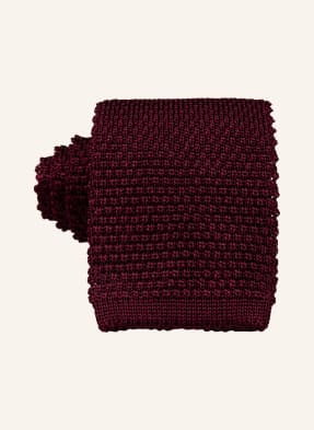 Brunello Cucinelli Strick-Krawatte rot