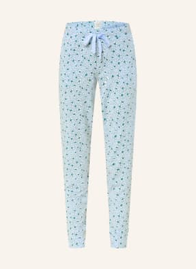 Schiesser Schlafhose Mix+Relax blau