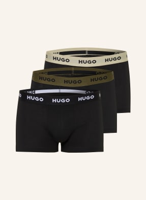 Hugo Boxerky, 3 Kusy V Balení černá