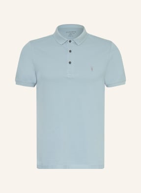 Allsaints Piqué-Poloshirt Reform Slim Fit blau