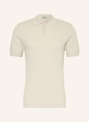 Drykorn Strick-Poloshirt Triton Regular Fit weiss
