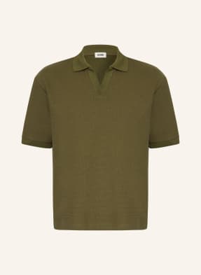 Drykorn Polokošile Z Piké Acayo Relaxed Fit olivová
