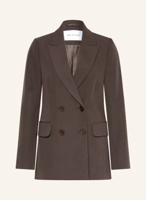 Mrs & Hugs Blazer braun