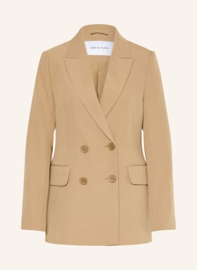 Mrs & Hugs Blazer braun