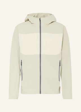 Arc'teryx Funkční Bunda Gamma Lightweight Hoody světle zelená / béžová