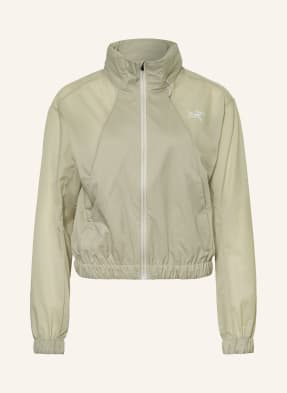 Arc'teryx Funkční Bunda Naya Cropped Stowhood světle zelená