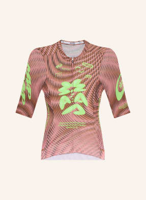 Maap Cyklistický Dres Spectrum Pro Air Jersey 3.0 starorůžová / tmavě hnědá / neonově zelená