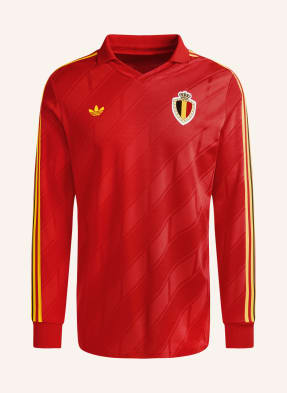 Adidas Domácí Dres Belgie 1986 červená / žlutá / černá