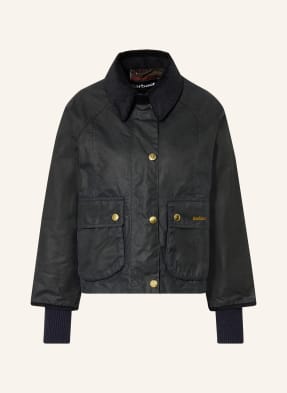 Barbour Polní Bunda Beadnell tmavě modrá / zlatá