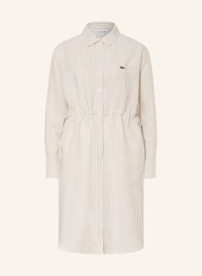 Lacoste Hemdblusenkleid beige