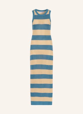 Lacoste Strickkleid blau