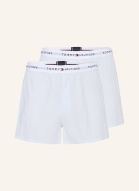 Tommy Hilfiger Balení 2 Ks Boxerek tmavě modrá / bílá