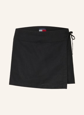 Tommy Jeans Skort Mit Leinen schwarz