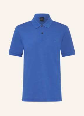 Boss Piqué-Poloshirt Pallas Regular Fit blau
