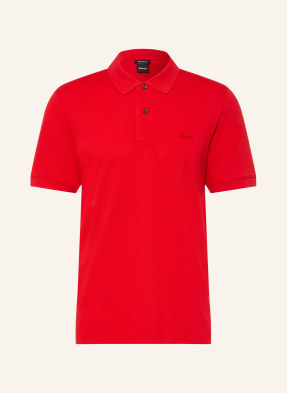Boss Piqué-Poloshirt Pallas Regular Fit rot