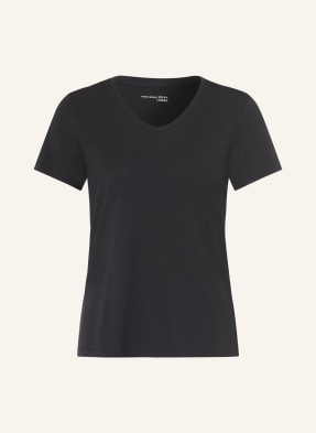 Schiesser Schlafshirt Mix+Relax schwarz
