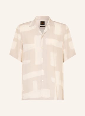 Boss Resorthemd Rayer Comfort Fit beige