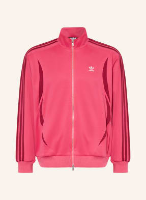 Adidas Originals Tréninková Bunda Wb růžová / tmavě červená