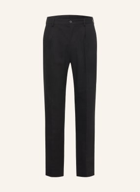 Strellson Anzughose Tomeo Regular Fit Mit Leinen schwarz
