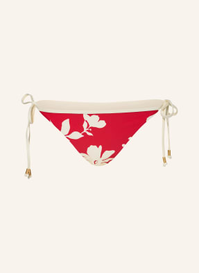 Seafolly Triangulární Bikiny Mayflower červená / krémová