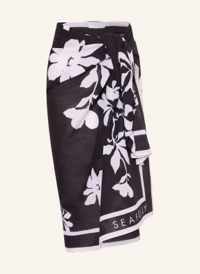 Seafolly Pareo Mayflower černá / bílá