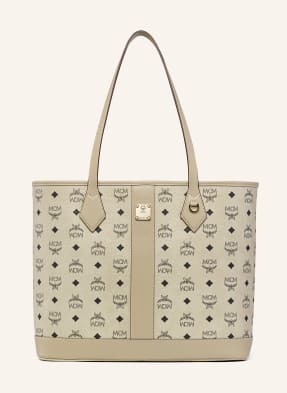 Mcm Shopper Liz Medium Mit Pouch beige