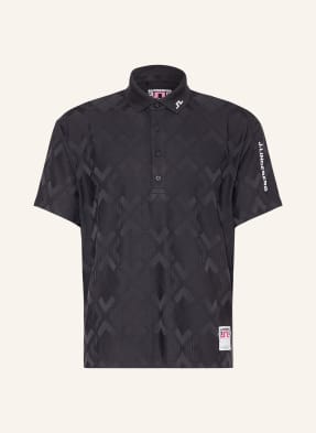 J.Lindeberg Jerseyové Polokošile černá / bílá