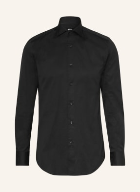 Boss Hemd Hank Comfort Fit schwarz