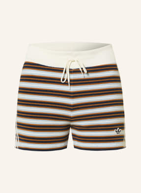 Adidas Originals Frotteshorts Booty Mit Galonstreifen blau