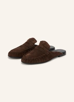 Vagabond Shoemakers Pantofle Aleya tmavě hnědá