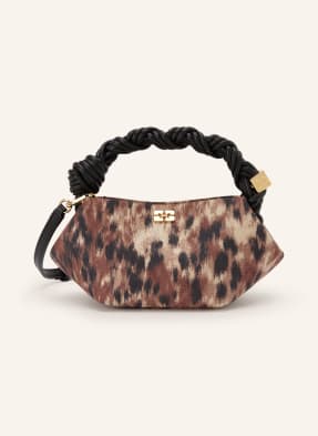Ganni Handtasche Bou Mini braun
