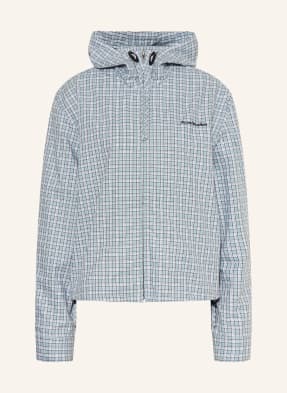 Acne Studios Sako tmavě modrá / bílá / černá