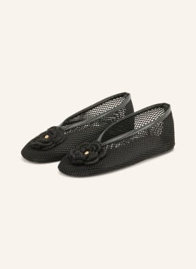 Ganni Ballerinas Jenny schwarz